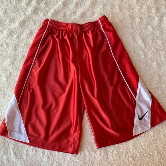 shiny nike shorts
